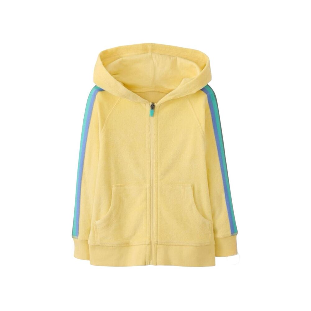 Hanna Andersson NWT Loop Terry Hoodie. Zip Up. Size 3